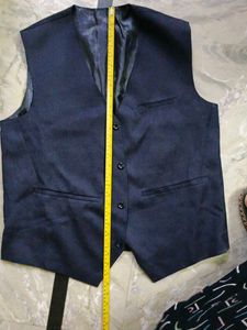Smart Navy Blue Vest
