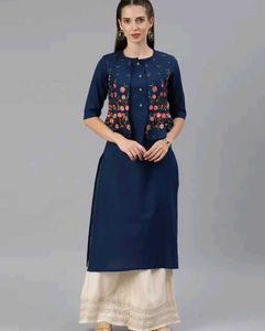 Alena Beautiful Embroidered Koti Kurta