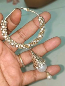 4 Sets Of Vintage Silver Floral Dangle Earrings