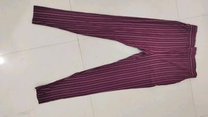 Maroon Fit Jeggings