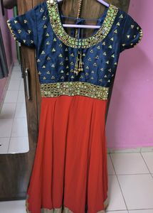 Beautiful Red new Gown😍🙈