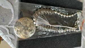 Oxidized Necklace With Earrings