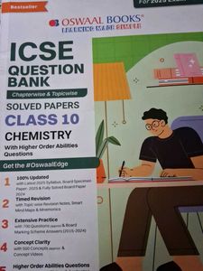 ICSE Class 10 Chemistry Question Bank