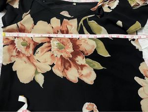 Off Shoulder Floral Print Top