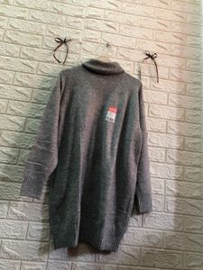 🇺🇸Stylish Gray Sweater Dress👜🕶️