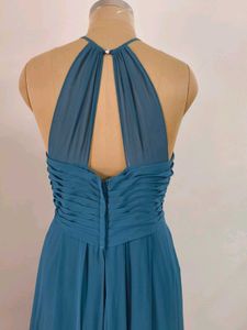 Elegant Teal Maxi Dress
