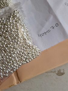 Silver Shine Beads
