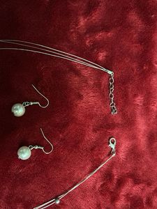 Beaded Necklace &amp; Earring Set