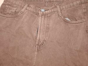 Zara Brown Cargo Pants