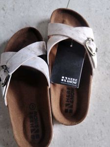 Criss-cross Strap Sandals New With Tag