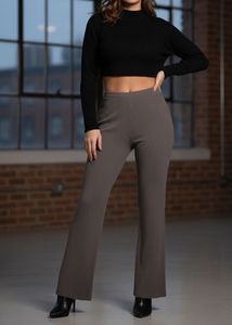Ribbed Flare Leggings