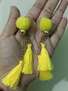 Yellow Earrings