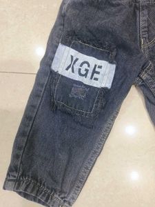 Black Denim Jeans For 1 To 2 Years Old Boy