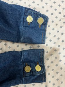 DENIM OVERCOAT WOMEN REDTAG
