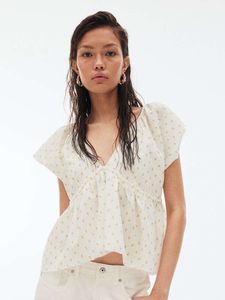 H&amp;m White Cute Top🤍🤍