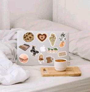 Aesthetic Brown Stickers