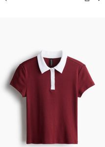 Burgundy Polo Shirt