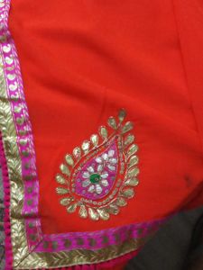 Gota Patti Work Saree