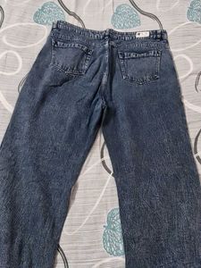 Wide Leg Denim Jeans