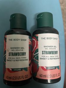 The Body Shop Strawberry Shower Gel (2)