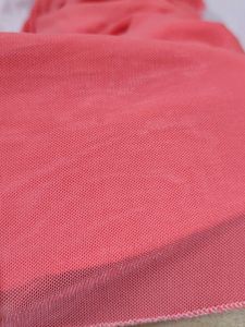 Sleeveless Coral Pink Formal Dress