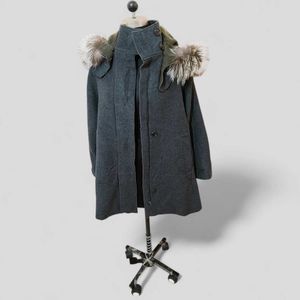 Fur Stylish Pre Loved Coat 💕