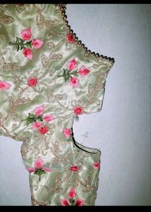 Sea Green Lehnga Choli