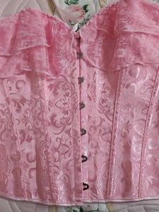 Pink  💖 Lace-Up Corset (FIXED PRICE)