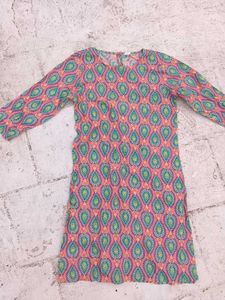 Patterned Casual Dress