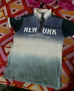 Graphic Print Tee - Roar Shore 5 sets