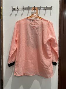 Elegant Peach Top