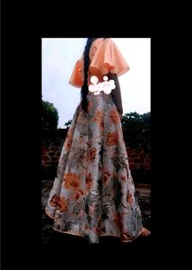 Floral Lehenga Choli Set