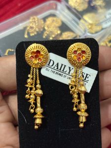 Gold Dangle Earrings