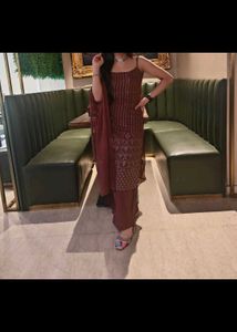 Brand new Designer Embroidered Suit Set Soft Fabri