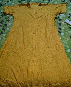 Mustard Yellow Kurta