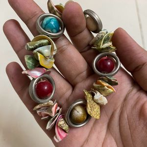 Seashell Beaded Bracelet