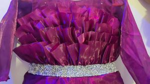Elegant Purple Occasion Dress