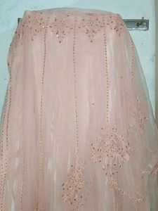 Baby Pink Lehenga Skirt