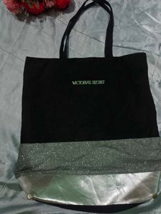 Victoria&#39;s Secret Black Tote Bag