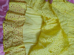 Yello Mini Skirt