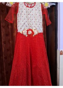 Elegant Embroidered Gown