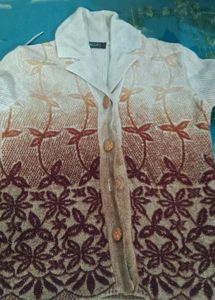 Floral Pattern Cardigan