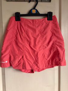 Red Artengo Sports Skort