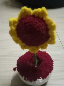 Crochet Sunflower Decoration