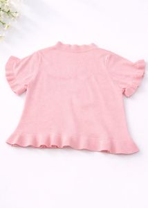 Cute Pink Bear Cardigan