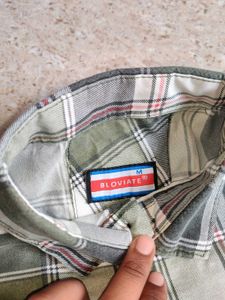Checked Long Sleeve Shirt