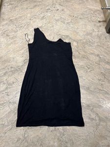 Black One Shoulder Dress