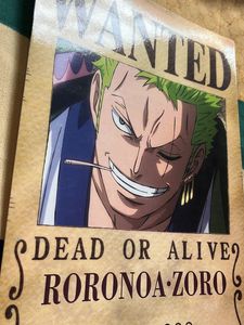 Zoro Wanted Poster