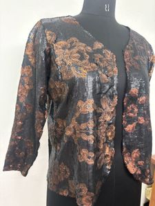 Floral Sequin Jacket