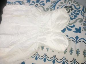 long Elegant white gown